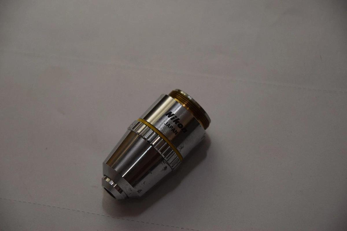 Used Nikon E Plan 10/0.25 160/- Microscope Objective Lens