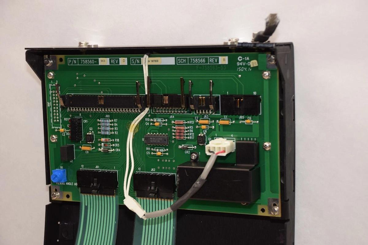 Used SIEMENS 758560-903 758566 F-758563-53 Circuit Board With Cover Display Keypad