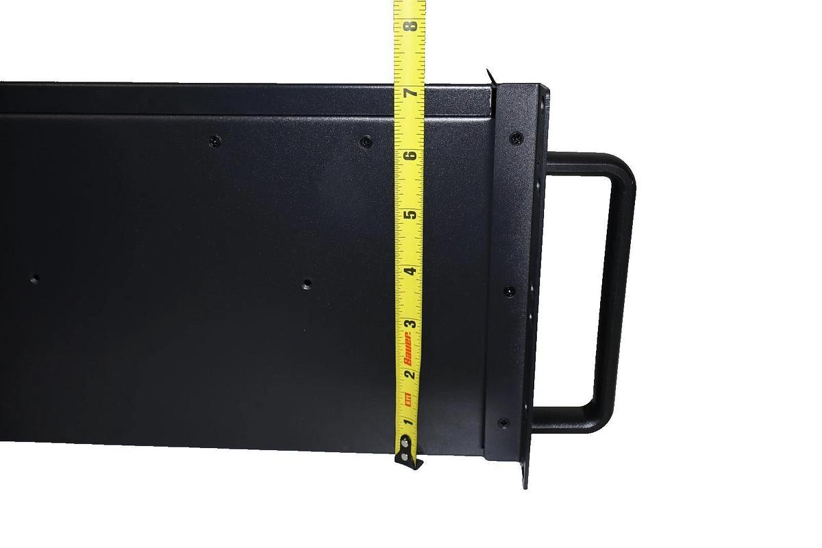 Gperhuan 4U Server Cabinet Case Rackmount Server w/ 7 PCI Slots Lockable w/key