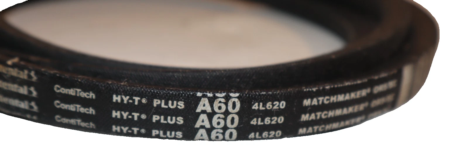 Continental V-Belt Belt A60 HY-T Plus 4L6620 Matchmaker A-60 (Lot of 3 - New)