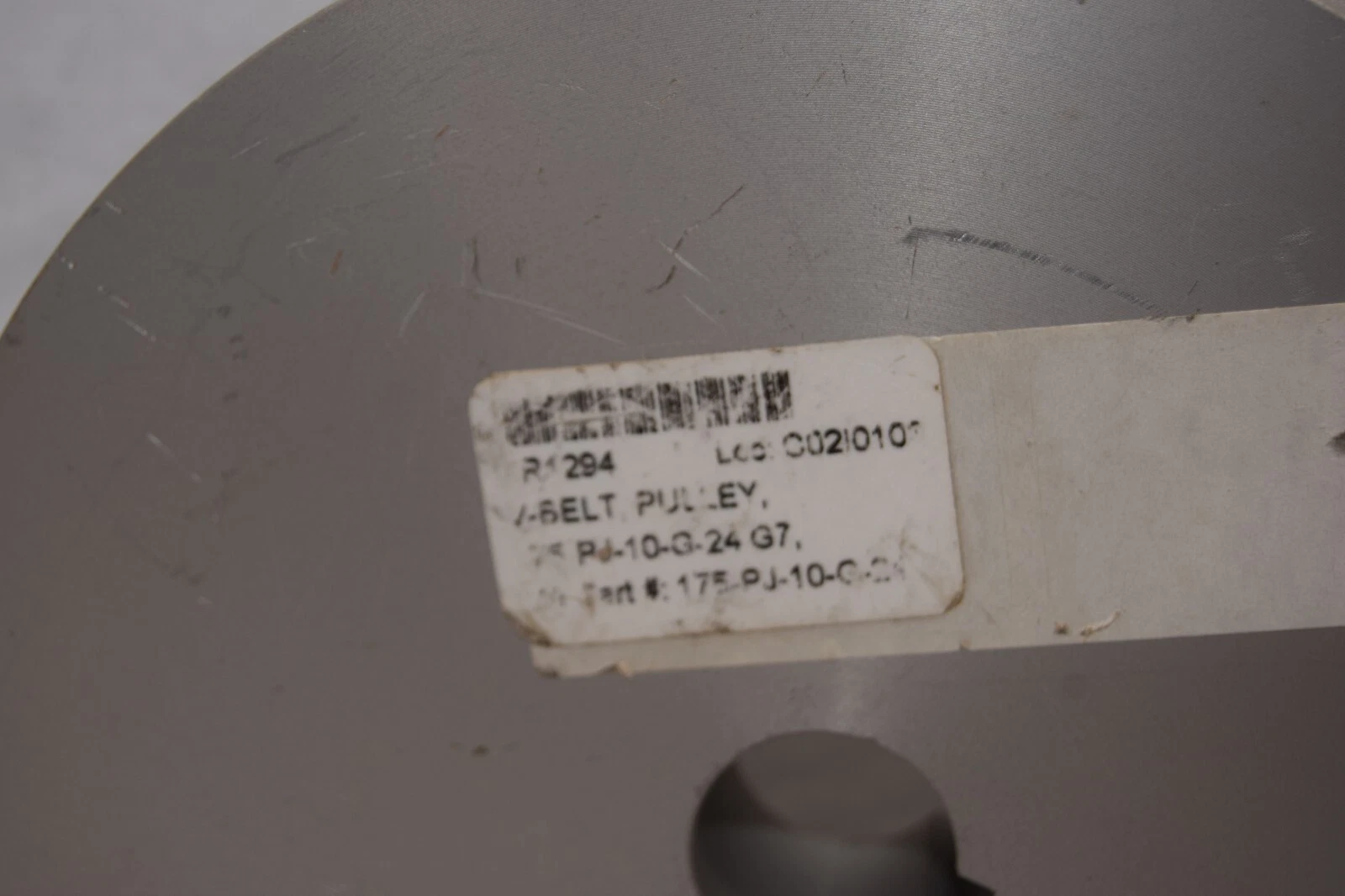 V-Belt Pulley 175-PJ-10-G-24 , PJ-10-G-24 G7 9-Groove Approx. 6 7/8" Dia. (NEW)