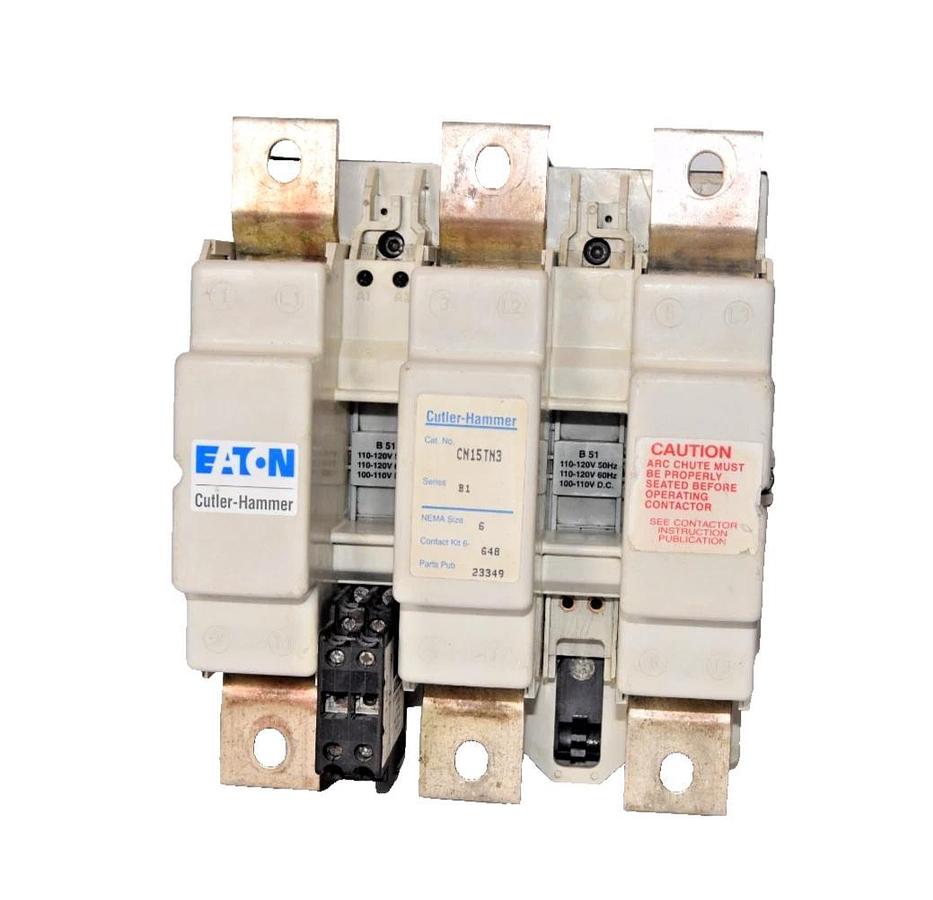 Refurbished Cutler Hammer Eaton 540 Amp Size Sz 6 Contactor CN15TN3 B1  10 7050 *Refurbished