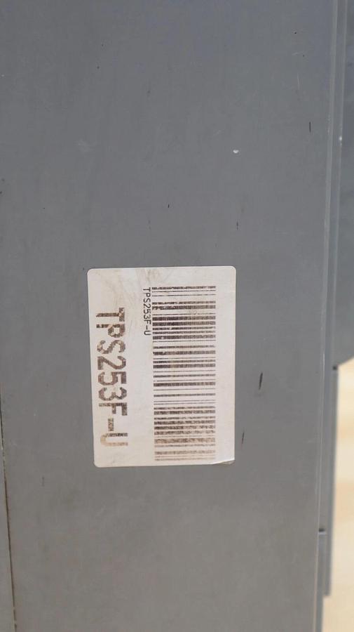 Used GE General Electric TPS253F 2500A Power Break Circuit Breaker 600v w/ 2500a Trip