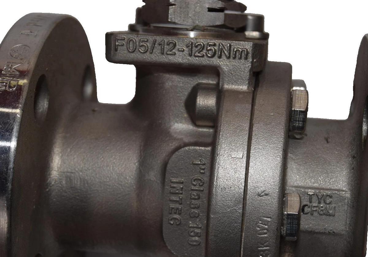 Klinger Schoneberg K200-FS/KFM RF F05/12-125Nm 1" Flange Ball Valve NEW