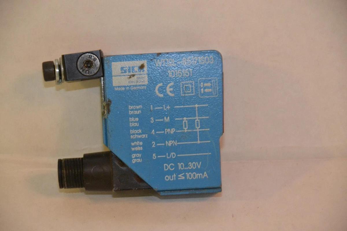 Used SICK Photoelectric Switch Sensor WT12L-B5171S03 WT12LB5171S03 1015151 10...30v