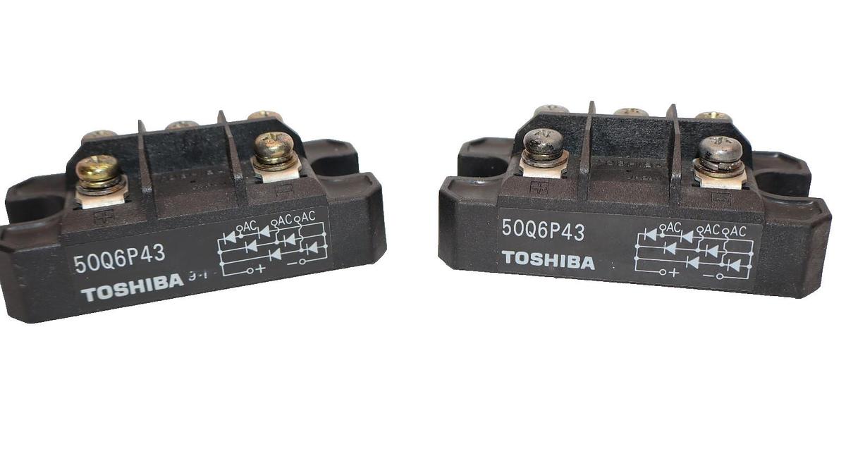 Used Toshiba 50Q6P43 Power Block Module (Lot of 2)