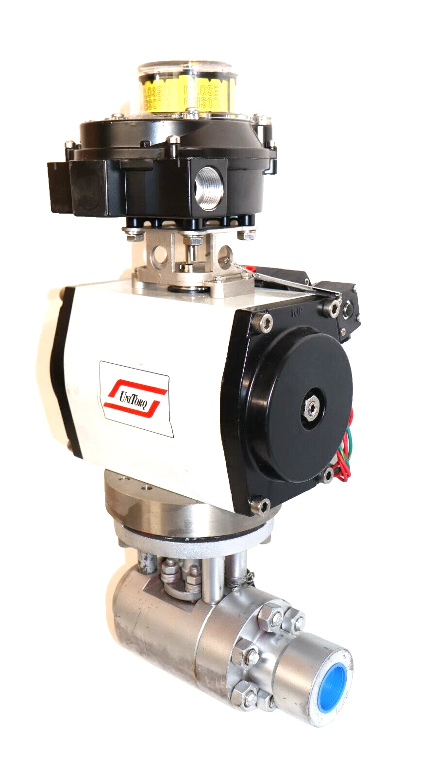 (NEW) UNITORQ M-148 DA/DLS HT Actuator W/Valve B8L1-SW-STD & 8551 A001 MS size 1