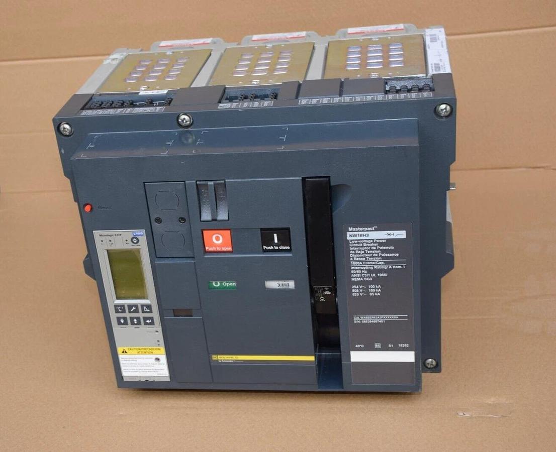 Square D Masterpact NW16H3 WA6EER63AFXXXXXXA 1600A 1600 Amp *NEW, DMG TAKE OUT*