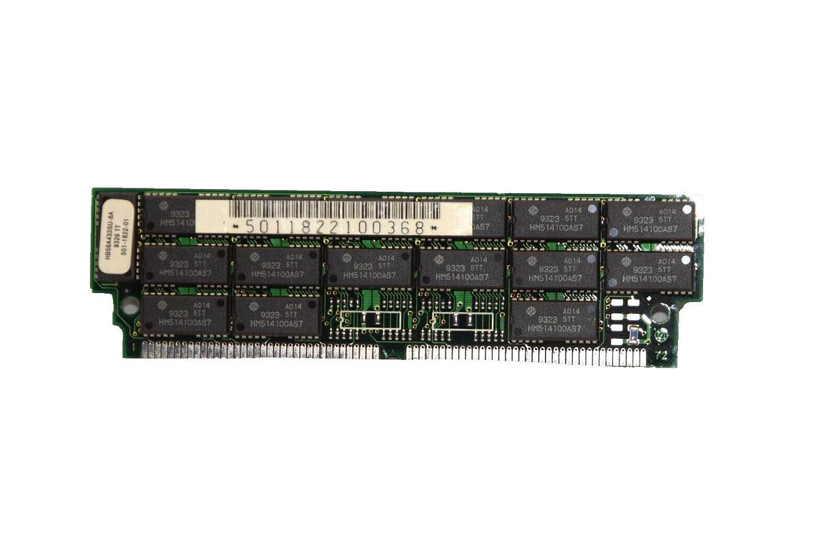 Used SUN MICROSYSTEMS HB56A433SU-8A , 501-1822-01 RAM Memory Board / Card