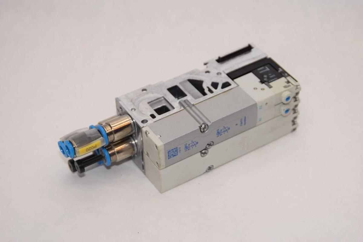 Used FESTO 537957 & VMPA2-FB-EMG-4 , 537984 Electronic Module Solenoid Valve