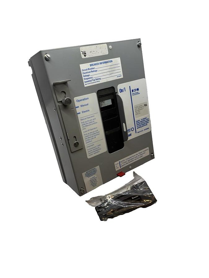 Used Eaton LD MDL EOP4MT07 Motor Operator Breaker Breaking 120vac E0P4MT07