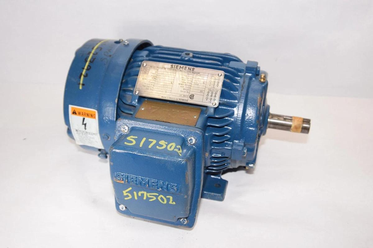 (NEW) SIEMENS 1LA9145-2YKY60 RGZESD PE-21 Plus 2HP 3455 RPM Electric Motor