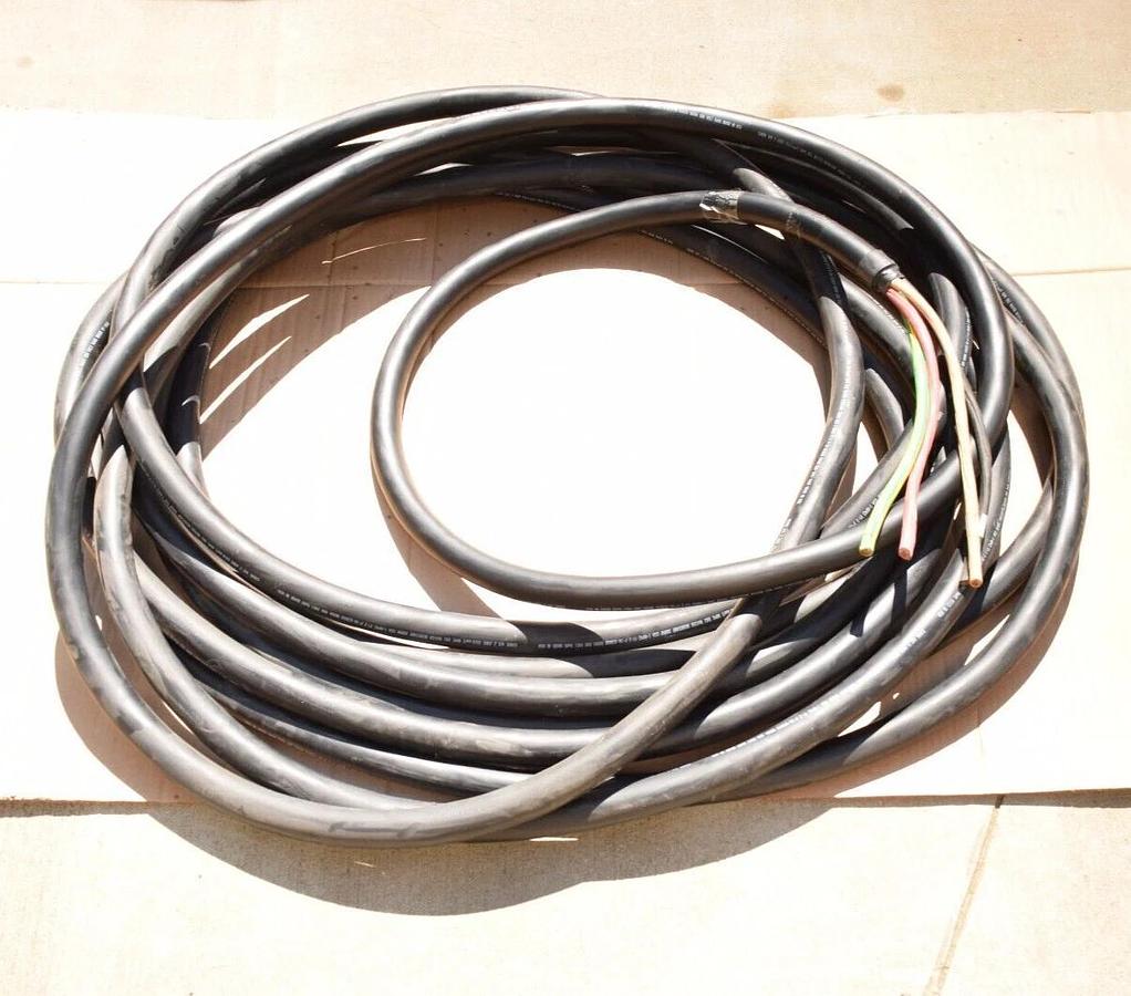 80' CCI Royal SOOW Flexible Cord Cable P-07-KA070018-1 MSHA 2AWG 4/C 600V Copper