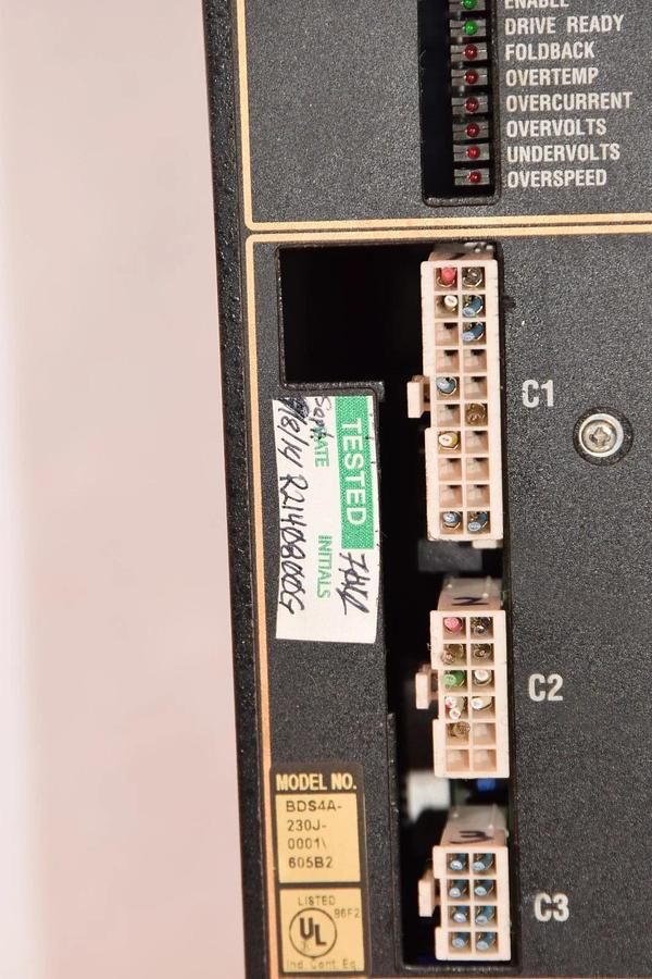 Used KOLLMORGEN  BDS4A-230J-0001/605B2 /  BDS4A230J0001605B2 Industrial Servo Drive