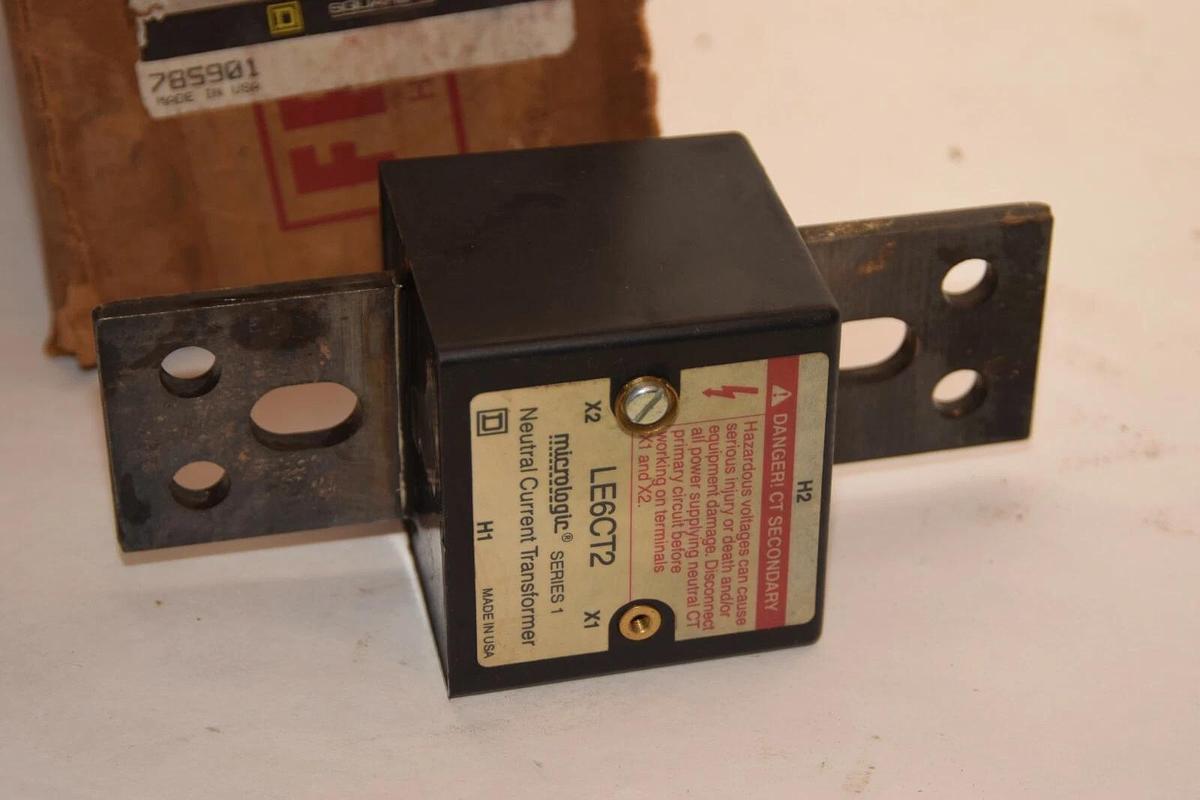 (NEW) SQUARE D LE6CT2 Micrologic Series 1 Neutral Current Transformer
