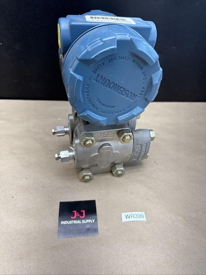 Used ROSEMOUNT 1151 1151DP3S22B1M7 0-30 IN H20 40-20MA 2000psi Pressure Transmitter