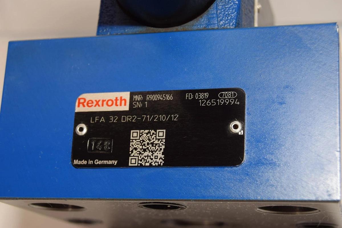 Rexroth Valve LFA 32 DR2-71/210/12 R900945166 R900455316 DR 6 DP2-54/210YM  New