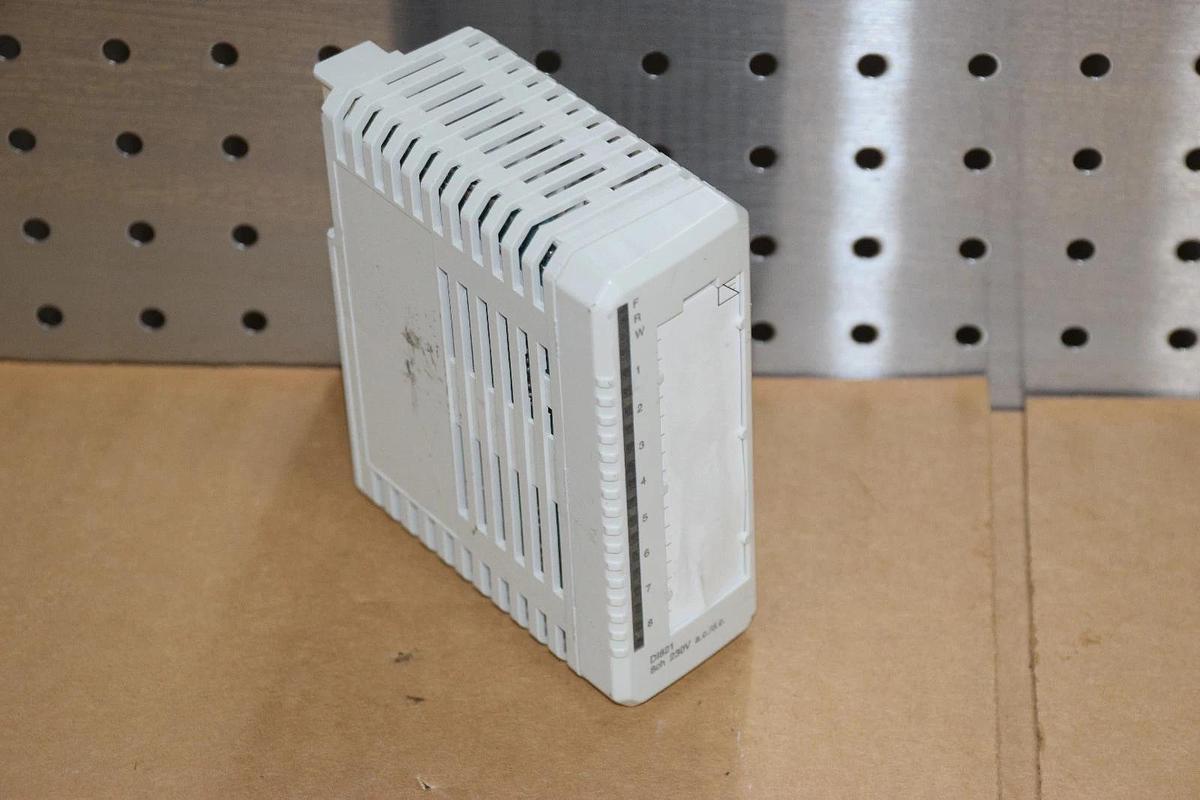 Used ABB BAILEY CONTROLS INPUT MODULE DIGITAL 8ch 230V ac/dc DI821 D1821