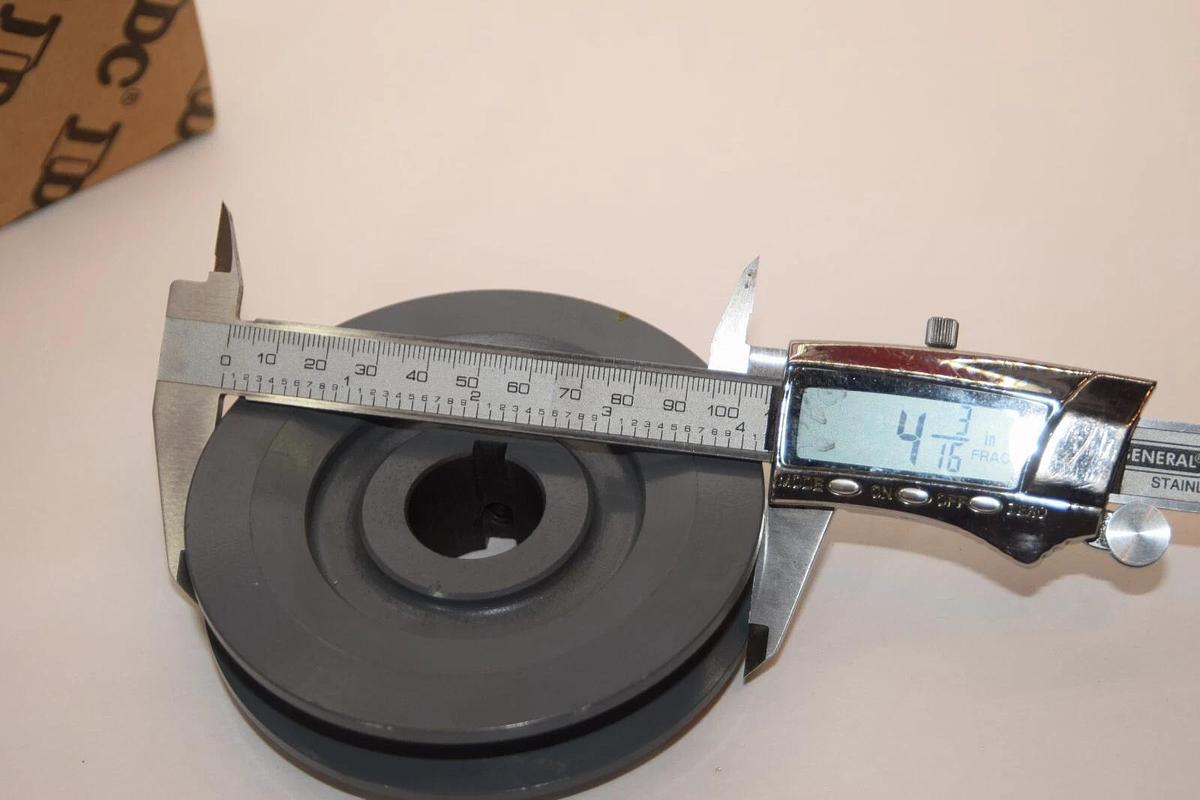 (NEW) IDC BK45 1" Bore Single Belt Sheave USA