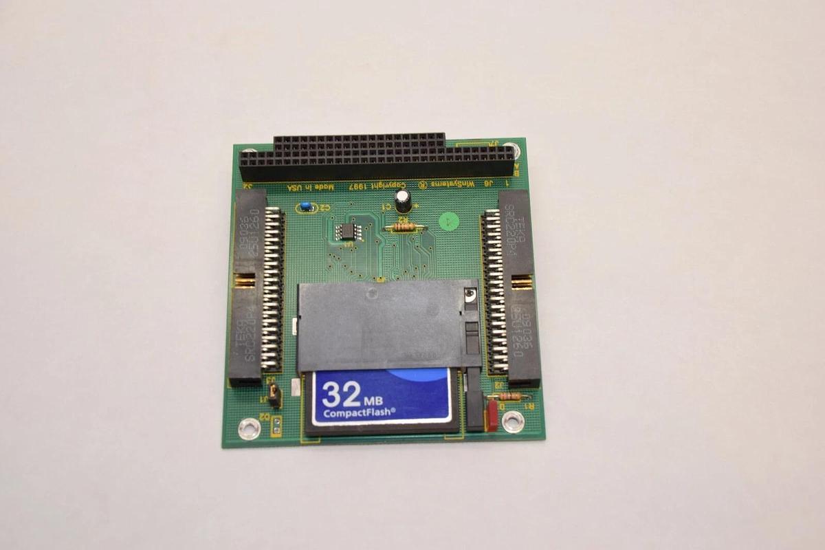 Used WINSYSTEMS J8 PCM-CFLASH Rev C , 400-0268-000C Single Board With Compact Flash