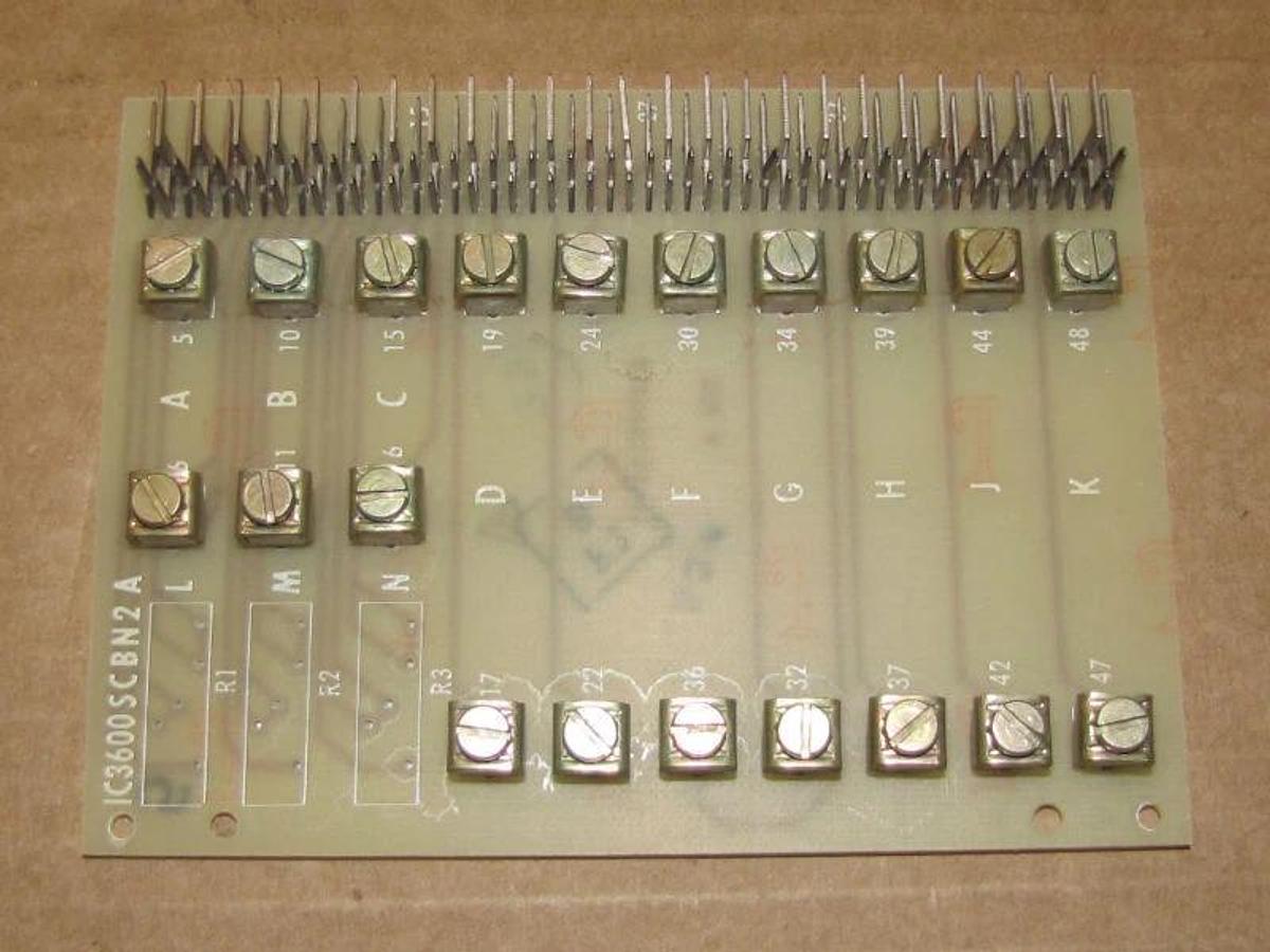 GENERAL ELECTRIC CIRCUIT BOARD CARD IC3600SCBN2A NEW