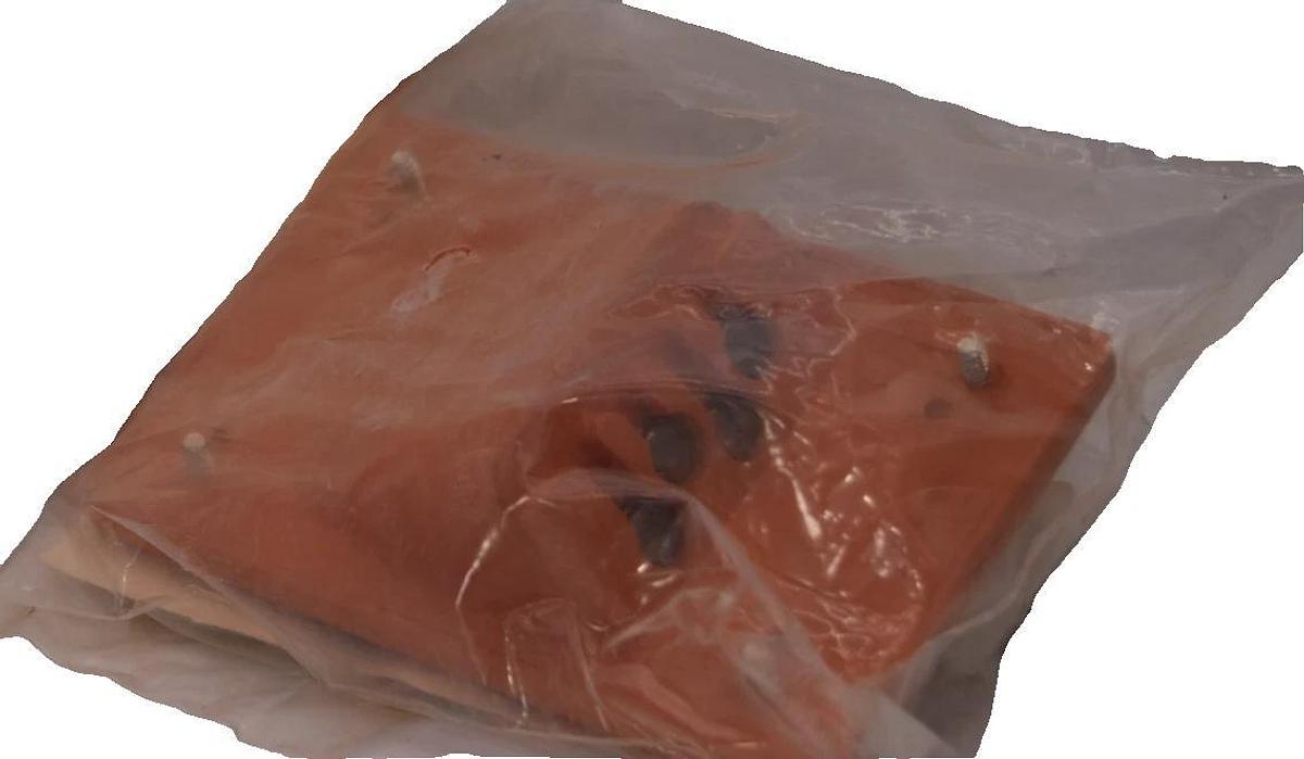 (NEW) WOODHEAD / BRAD HARRISON 43301-01  4P Angle Receptacle , Orange