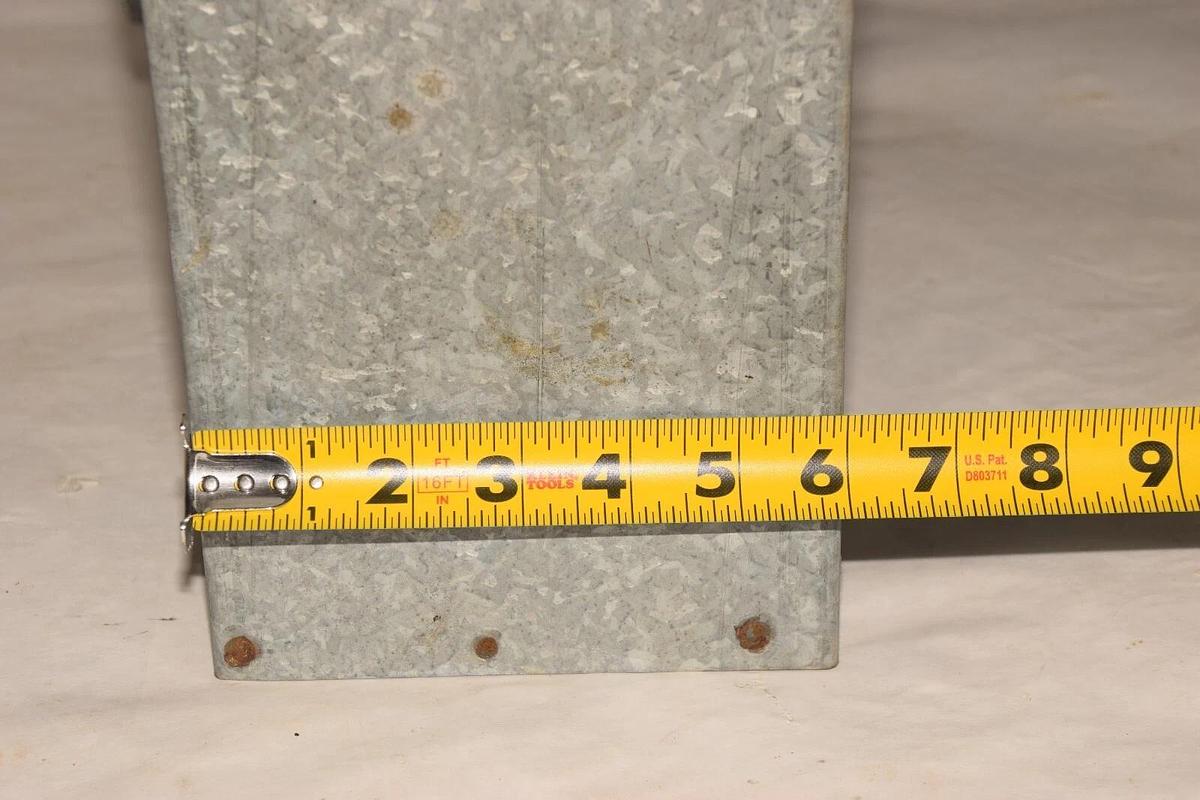 Used Galvanized Enclosure 16GAG90U 18" x 18" x 6" , 16 Gauge, Type 1