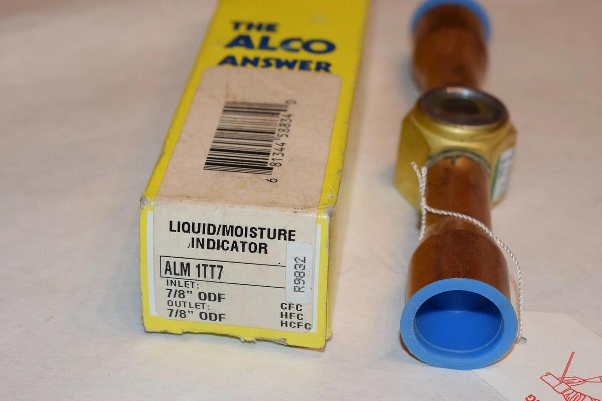 NEW ALCO ALM1TT7 ALM-1TT7 7/8" 500psig LIQUID/MOISTURE INDICATOR