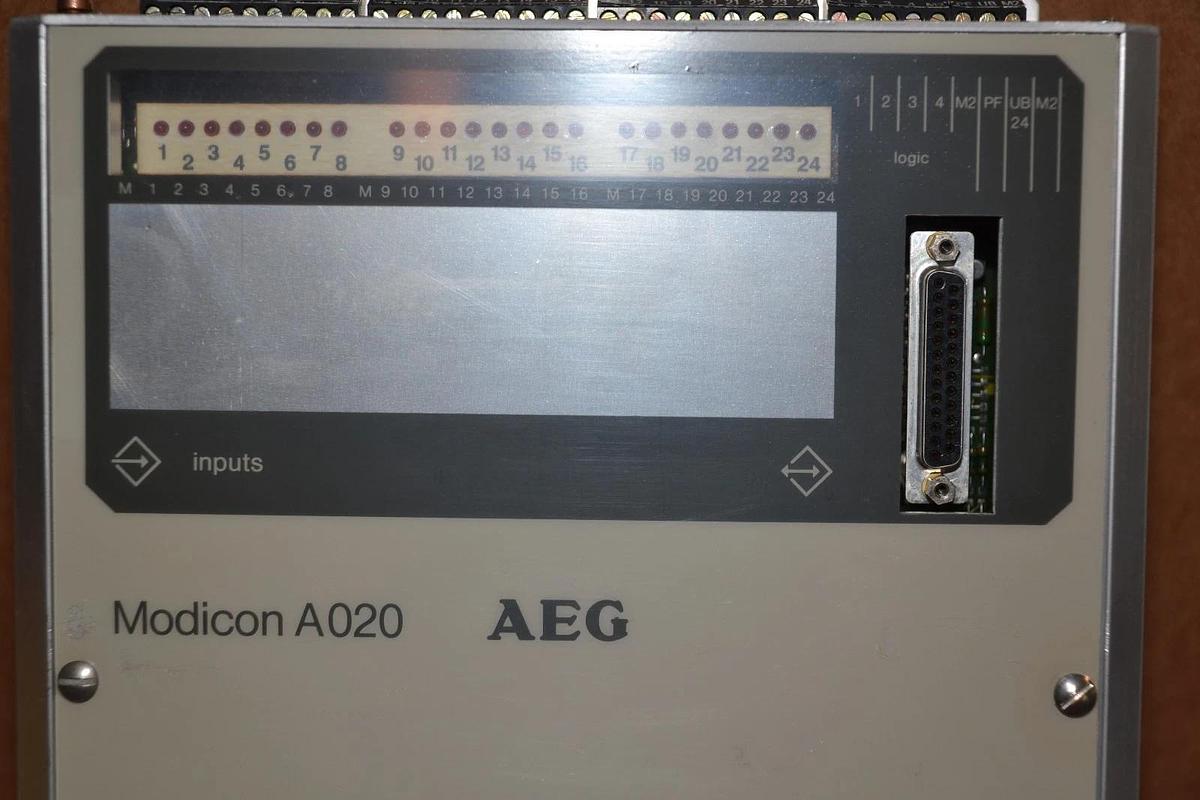 MODICON AEG SCHNEIDER A020 A020/E/24V 7628-042.200596.11 EXTENSION UNIT NEW