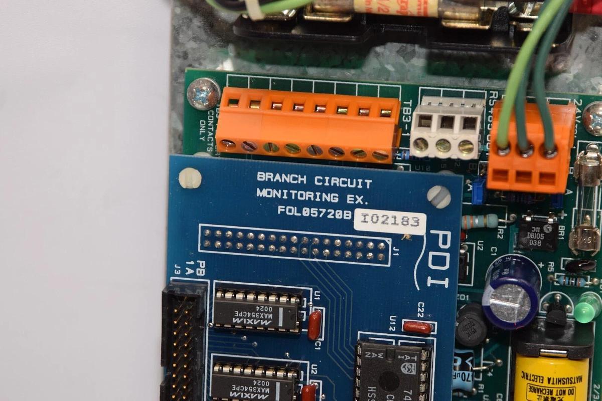 Used PDI FOL05720B Branch Circuit Monitoring EX. Circuit Board
