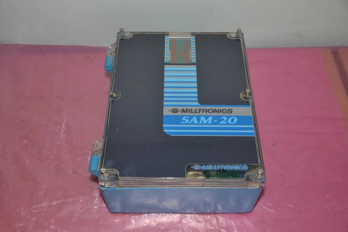 Used MILLTRONICS SAM-20 SAM 20 SAM20 SATELLITE ALARM MODULE