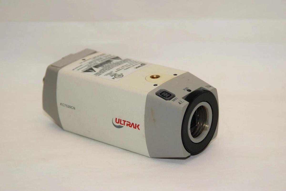 Used ULTRAK KC7520CN 24Vac 60Hz 6.0W CCD Color Camera
