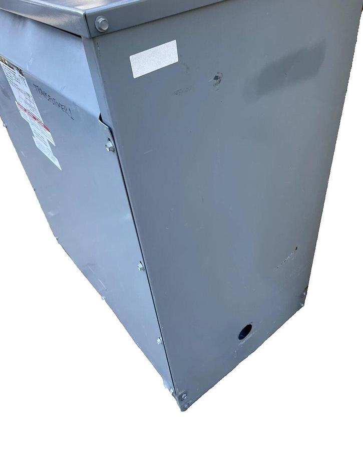 Used SQUARE D SORGEL TRANSFORMER 63KVA 63 kva 3PH 63T145HDIT HV 460 LV 460Y/266 AA