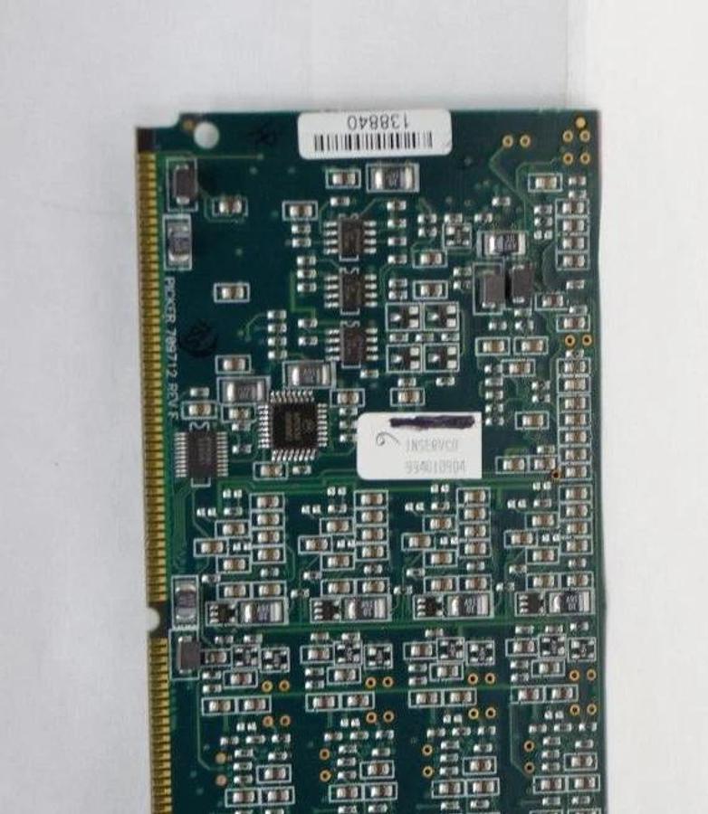 Used PICKER / INSERVCO INC. 709712 Rev F 994010904 808522-A Board Card