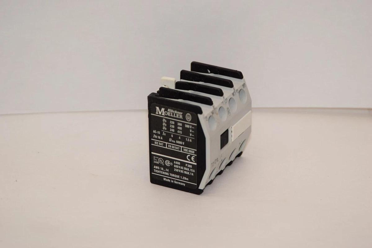 MOELLER 22DILM 22 DILM Auxiliary Contact Block *NOI*