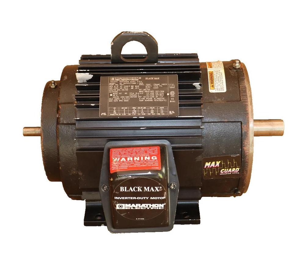 Marathon Motor CE 182THTL7726BC L CE182THTL7726BCL Y541 230/460v 3ph 4p (NOS)