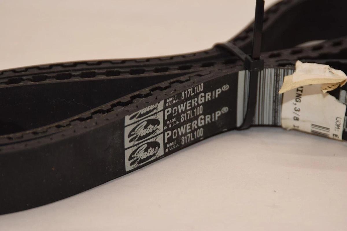 (NEW) GATES 817L100 Power Grip Timing Belt