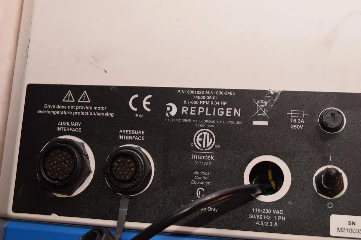 Used Repligen KrosFlo KMPi Flow Filtration System SYM3-U40 3001822 900-2485 115v