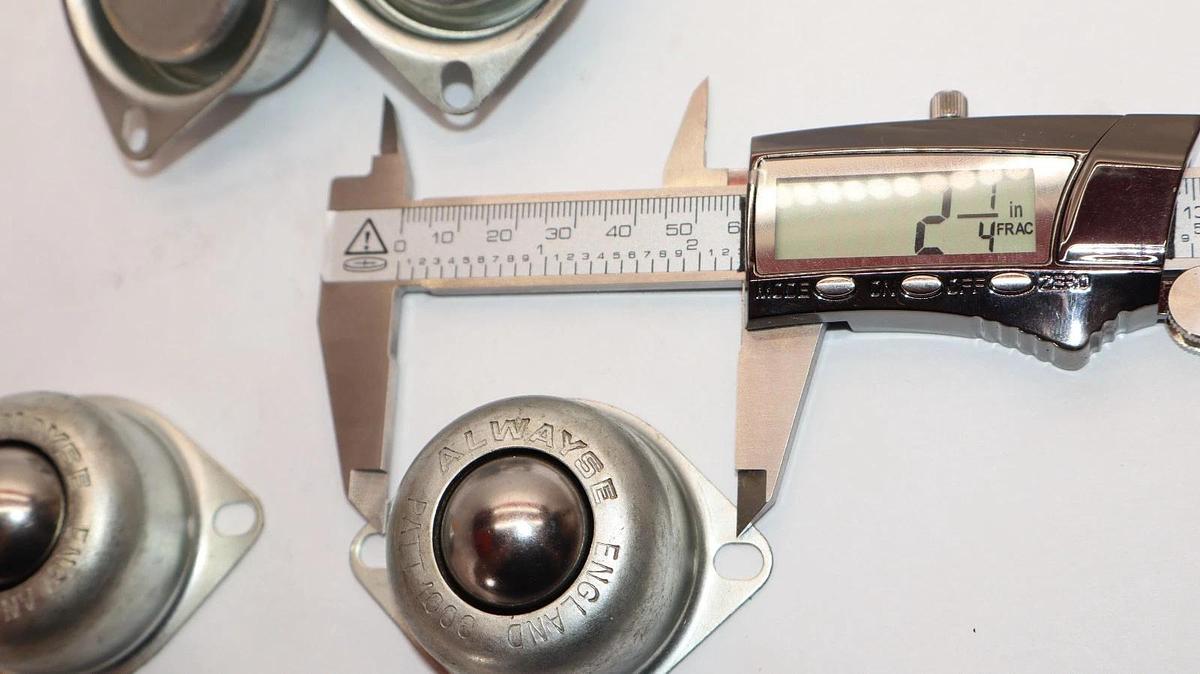 Alwayse Patt 1006 , 1006 1" Ball , Ball Transfer Caster (New - Set of 4)