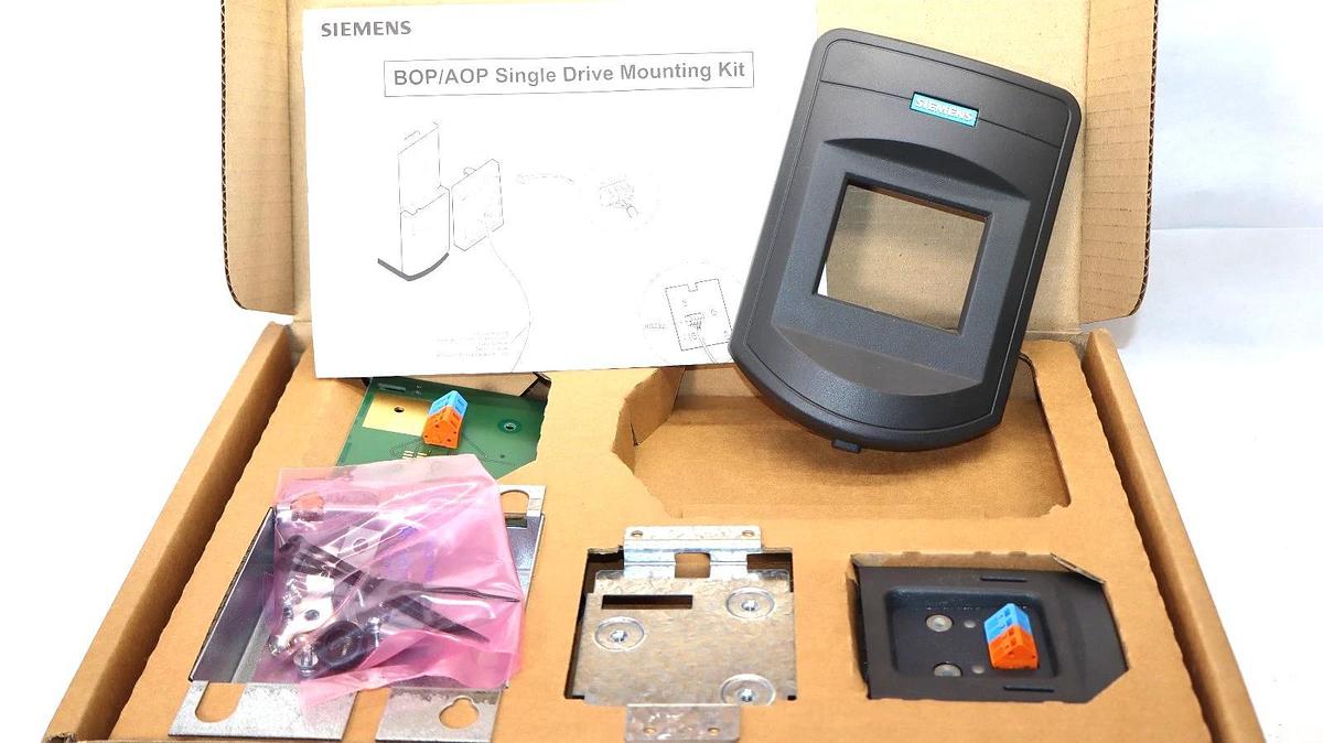 Siemens 6SE6400-0PM00-0AA0 Micromaster 4 BOP/AOP Single Door Mounting Kit (New)