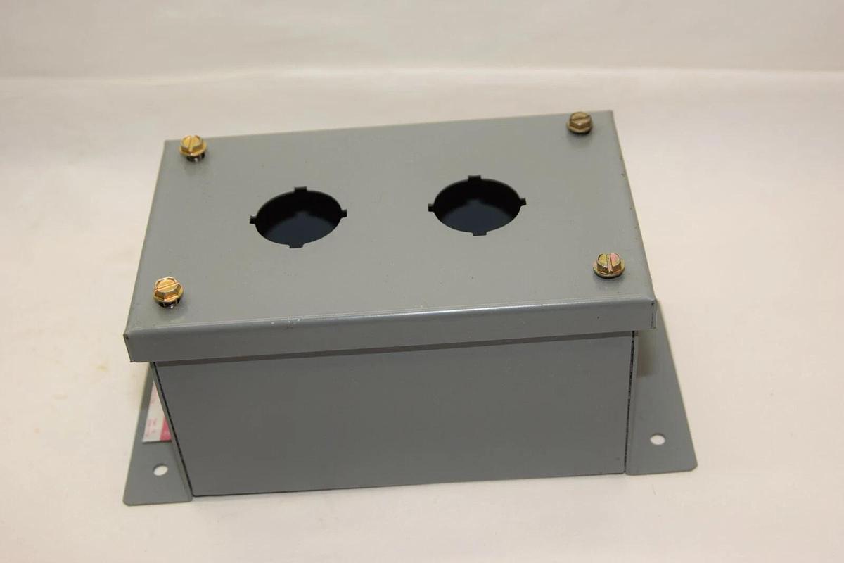 (NEW) WESTINGHOUSE PB1ES2 Type 13 2-Unit Pushbutton Station Enclosure