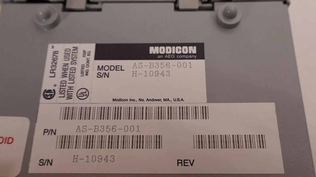 Modicon AS-B356-001 , ASB356001 24Vdc Output Module (New)