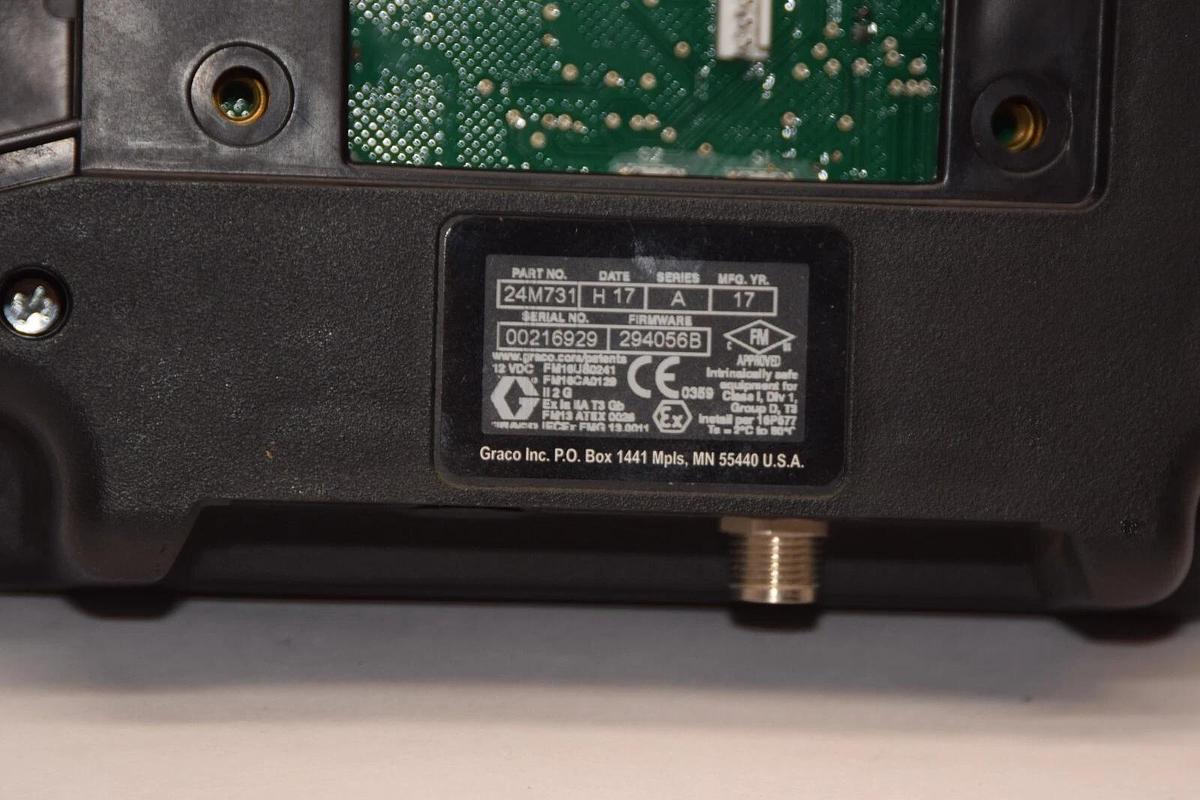 Used Graco Module PD Booth Controller Operator Interface Display Panel 24M731 *READ*