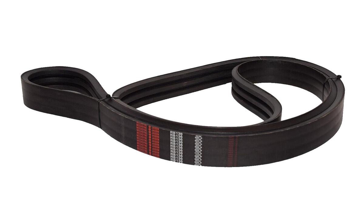 MEGADYNE Jason 3/RB136 , RB136 3-Rib V-Belt (NEW)