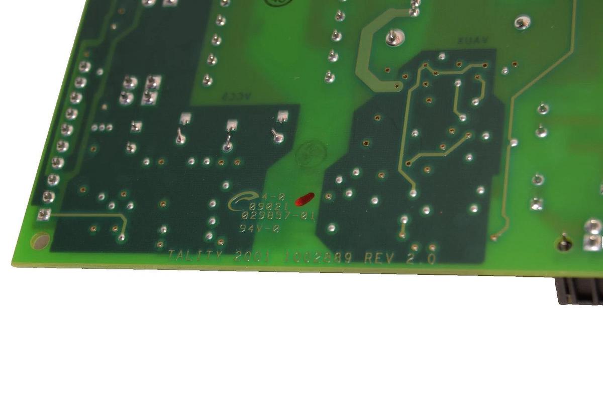 Used Tality 2001 1002889 Rev 2.0 , 1000552 R0.07 2902 0427 Power Supply Board