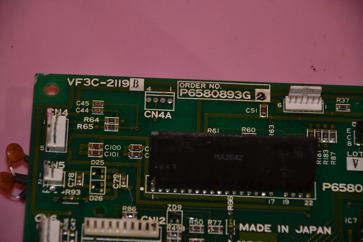 Used TOSHIBA CONTROL CIRCUIT BOARD CARD VF3C-2119B VF3C2119B VF3C 2119B