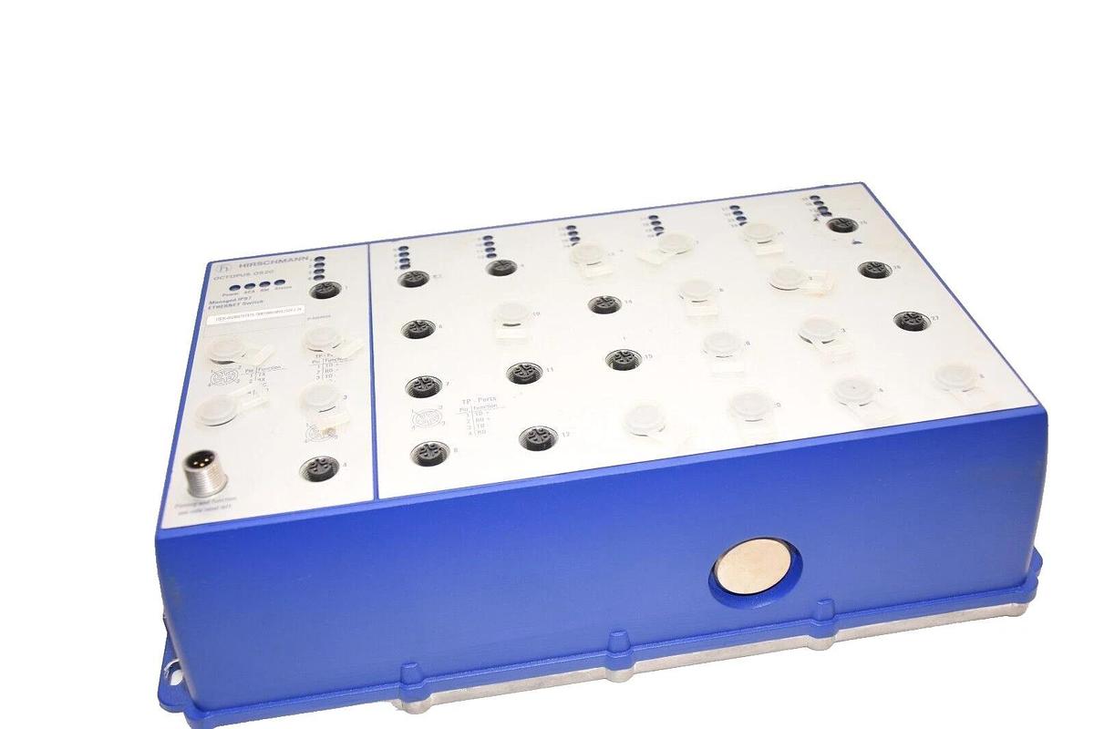 Used HIRSCHMANN Octopus OS20 28 Port Ethernet Switch OS20-002800T5T5T5-TBBY999GMSE3S