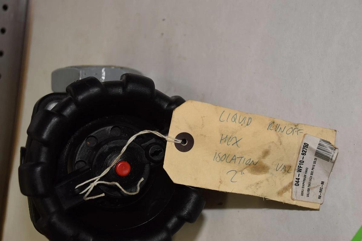 (New) GEMU 200 PN10 GG25 2-5/32" DIAPHRAGM VALVE  044-WF10-62750