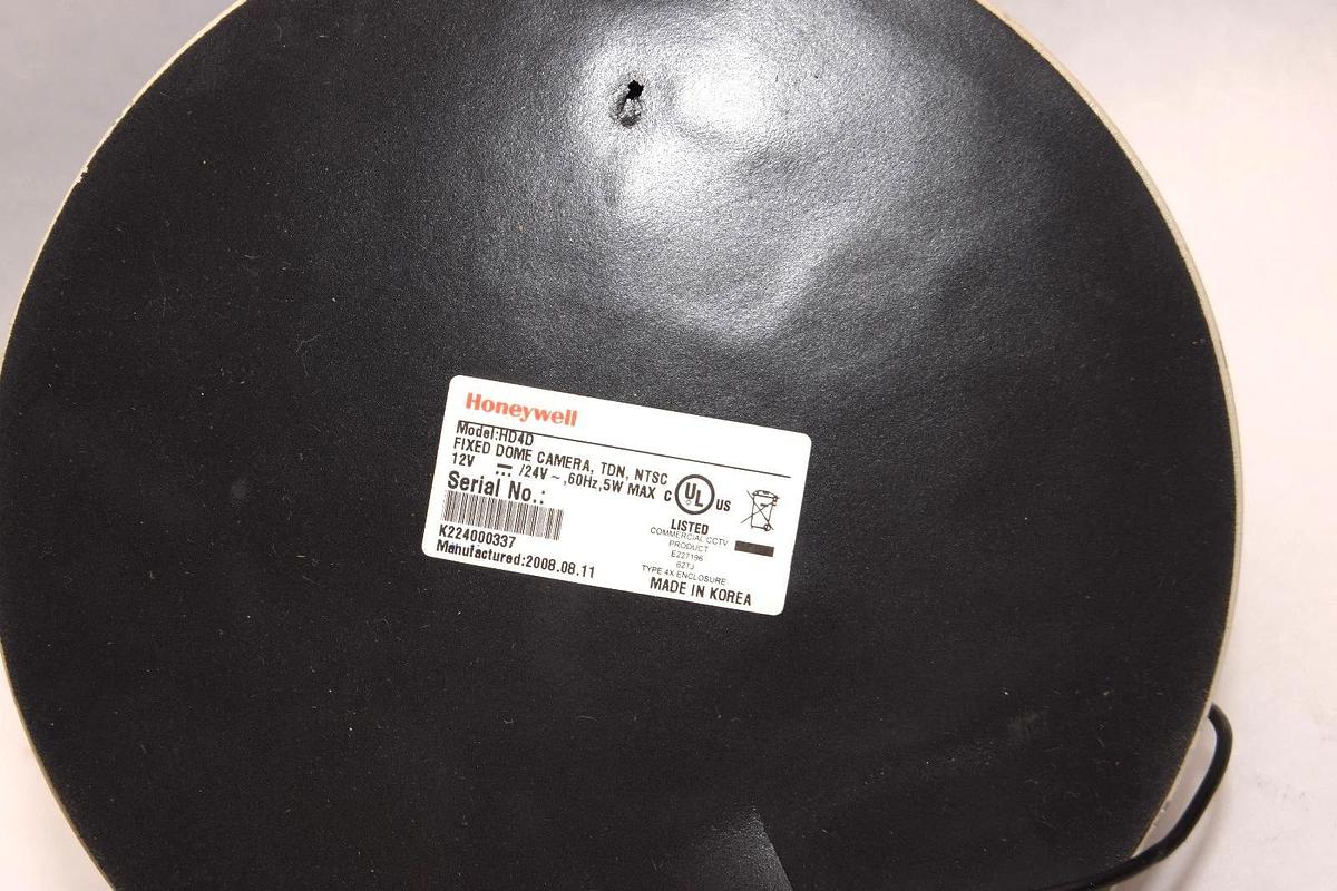 Used Honeywell HD4D 12-24V 3.3-12mm Dome Security Camera (Lot of 2)