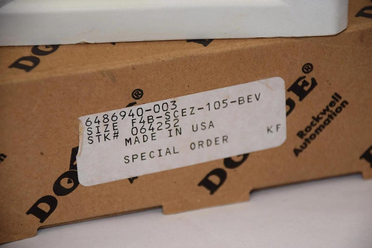 DODGE F4B-SCEZ-105-BEV 6486940-003 E-Z Kleen Flange Block Bearing 1-5/16" USA